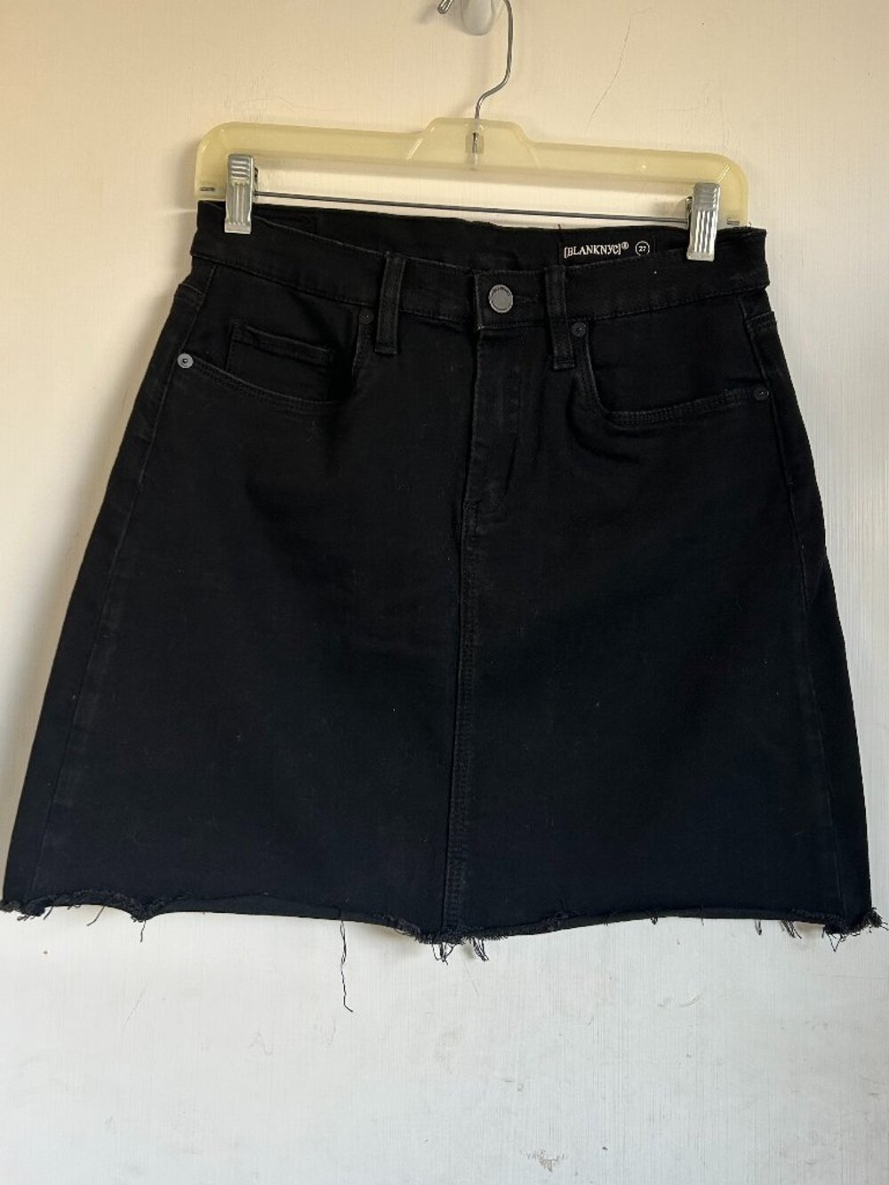 Blank NYC - Black Denim Skirt